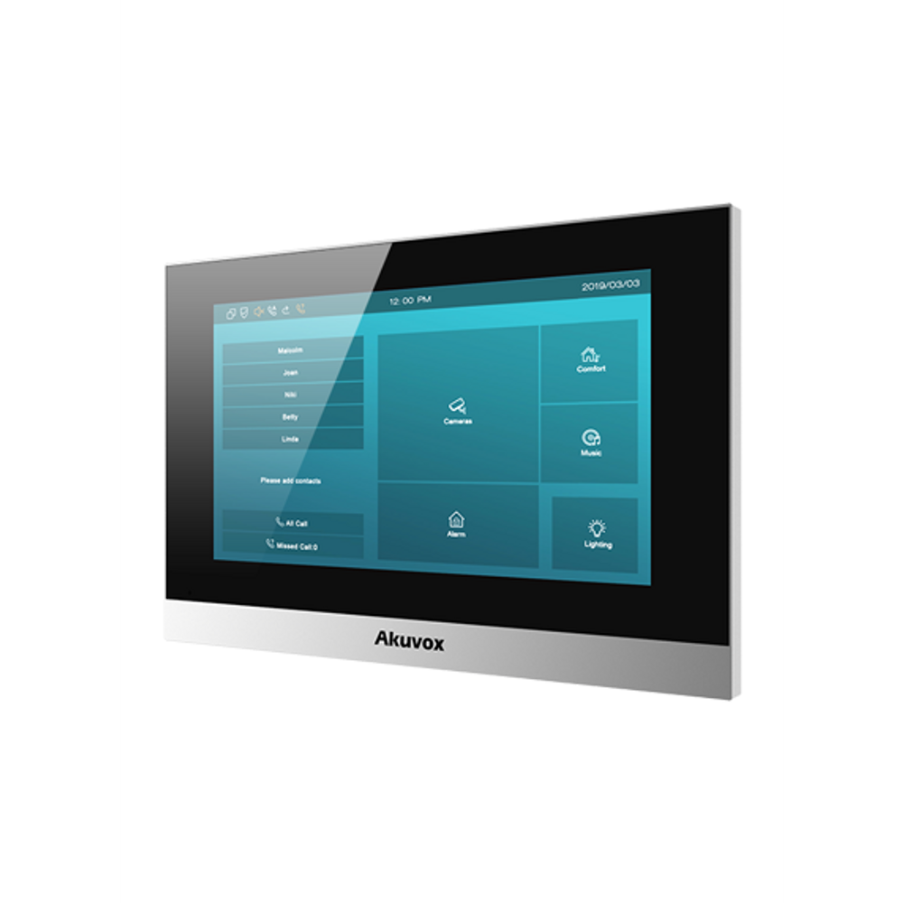 IntercomKit-2Wire - Akuvox 2-Wire Intercom Kit doorphone with a numeric keypad & 7