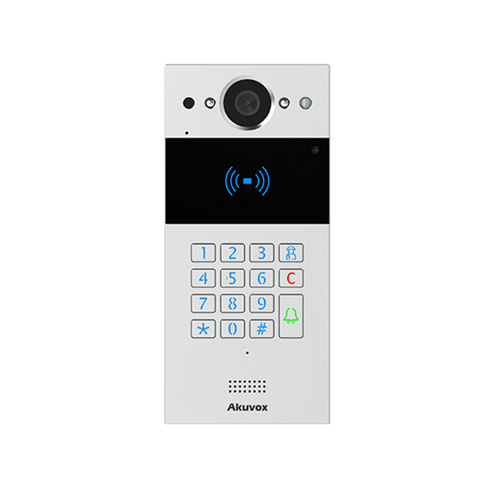 IntercomKit-2Wire - Akuvox 2-Wire Intercom Kit doorphone with a numeric keypad & 7
