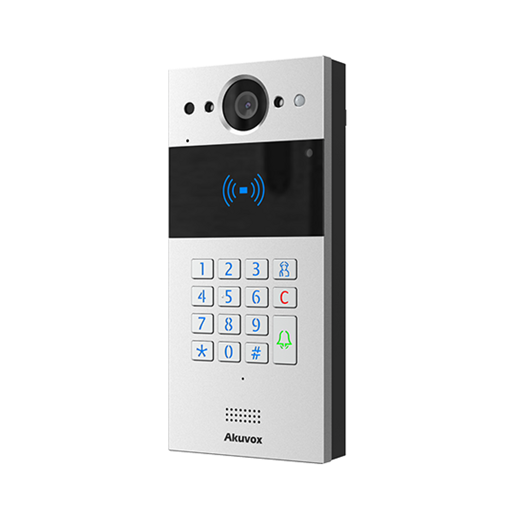 IntercomKit-2Wire - Akuvox 2-Wire Intercom Kit doorphone with a numeric keypad & 7