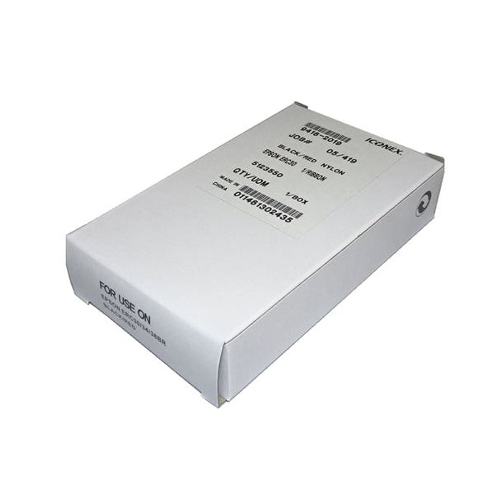 5123550 - Epson ERC 30/34/38 Red / Black Ribbon (order in multiples of 5)