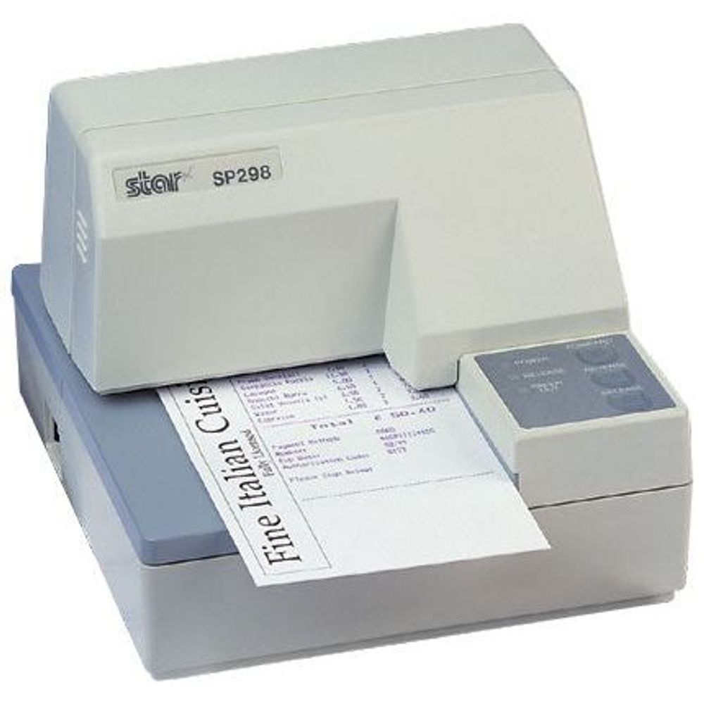 Star SP298 Dot Matrix Slip Printer Serial (PSU included)