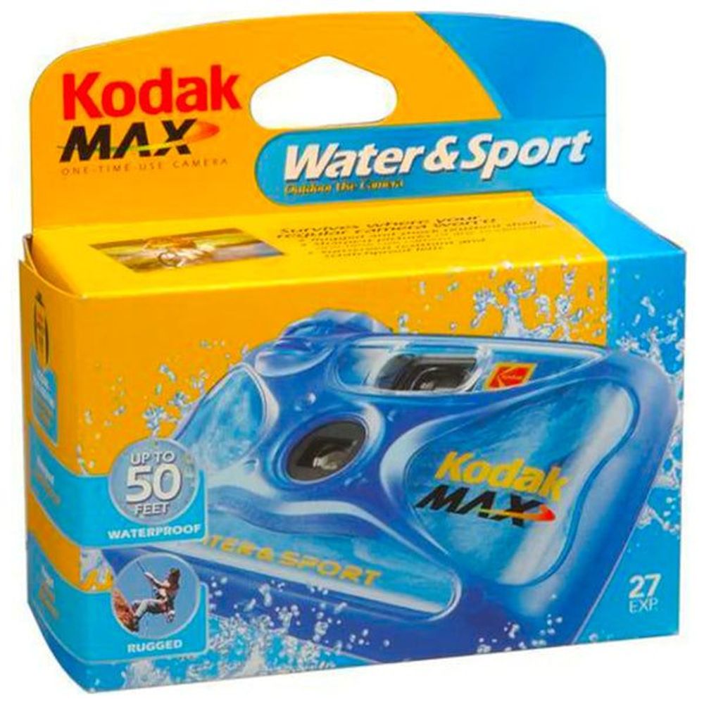 8004707 - Kodak Water & Sport Camera - 27 exposure (One-Time Use)