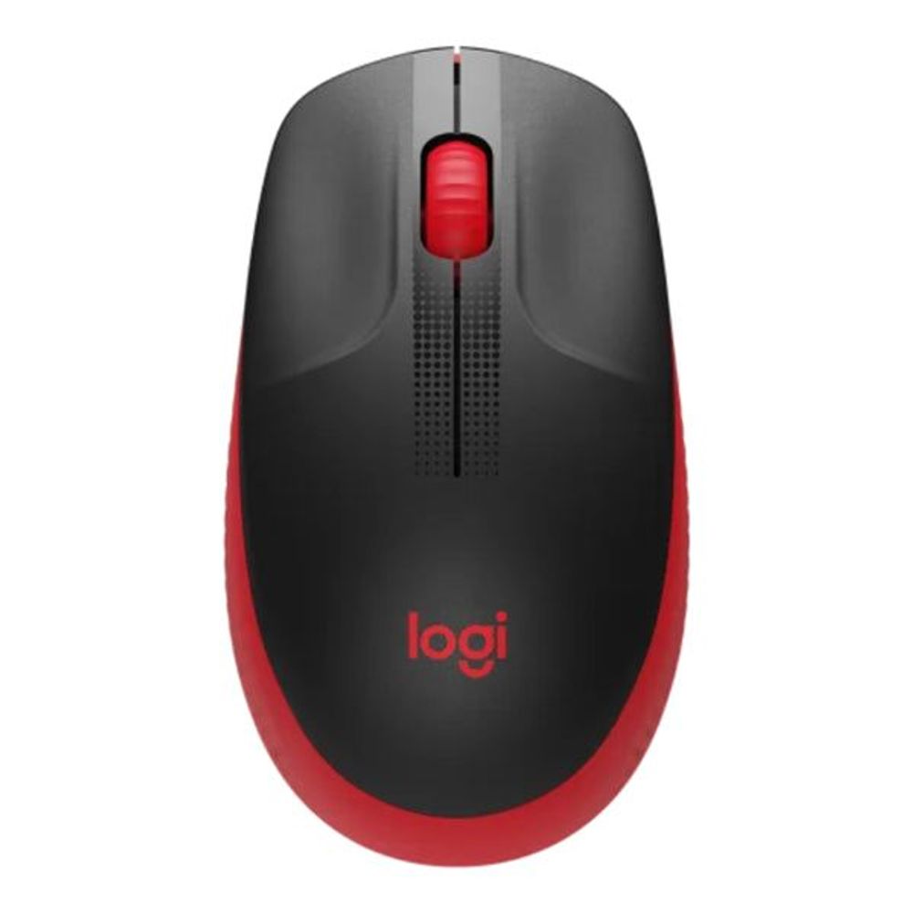 910-005915 - Logitech M190 Full Size Wireless Mouse - Red