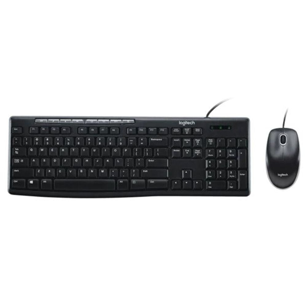 920-002693 - Logitech MK200 Wired USB Keyboard and Mouse