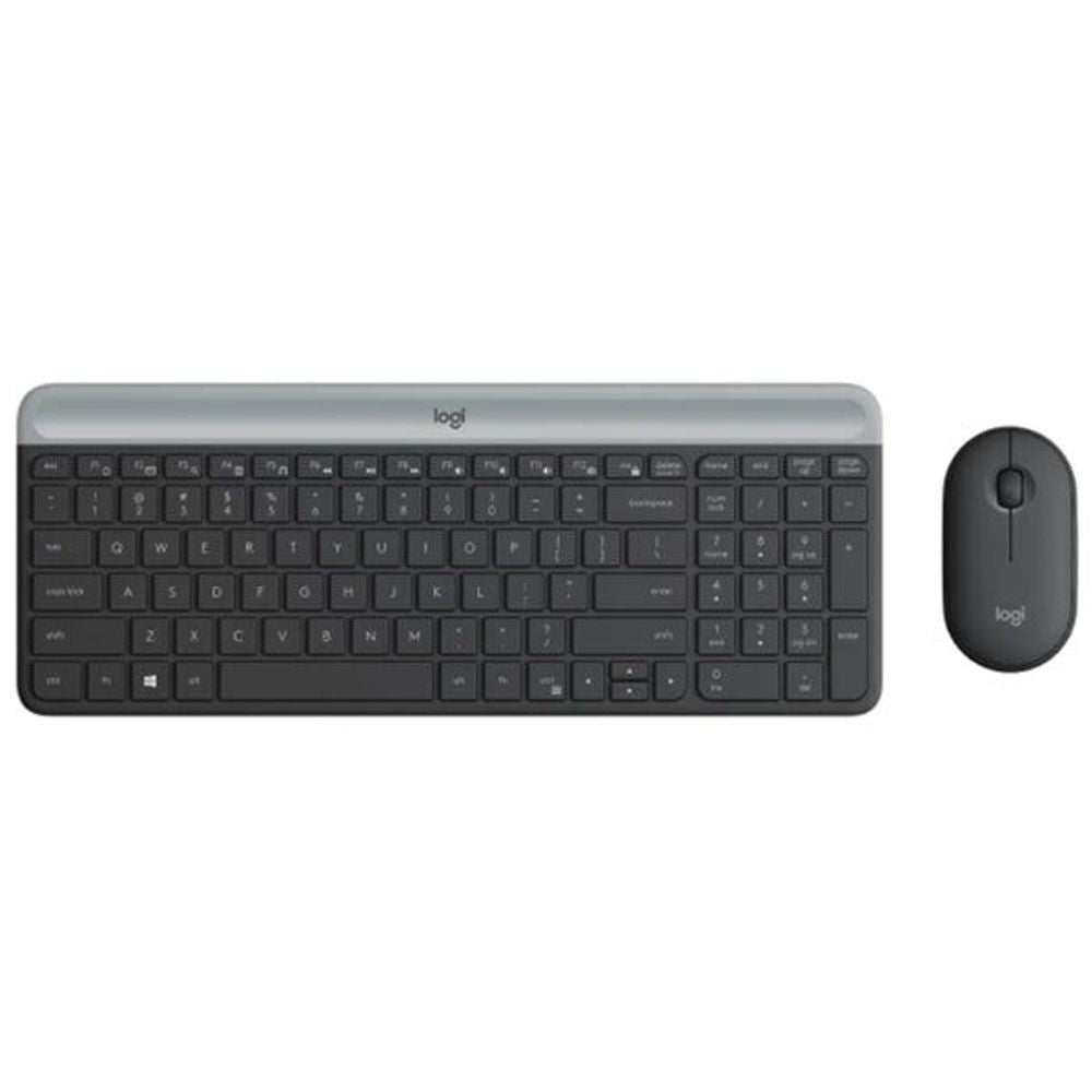 920-009182 - Logitech MK470 Slim Wireless Desktop Kit Black