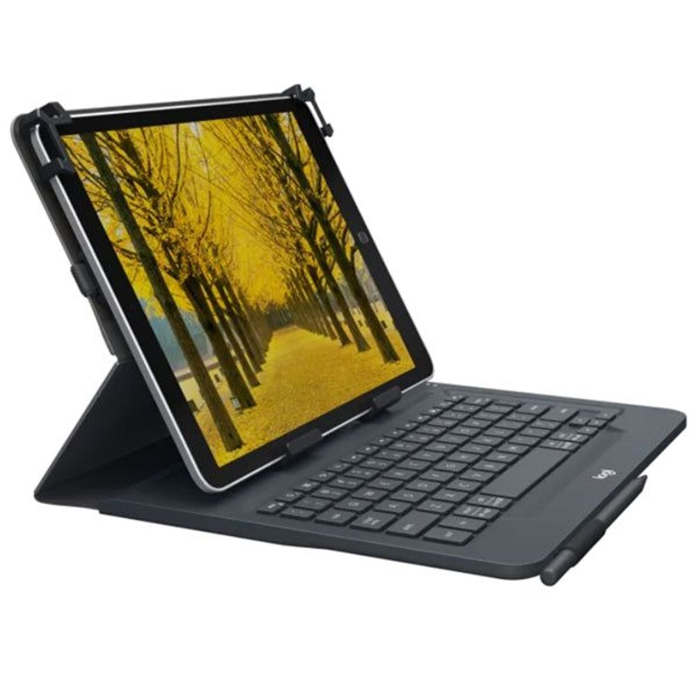 920-008334 - Logitech Universal Folio with Bluetooth Keyboard for 9"-10" Tablets