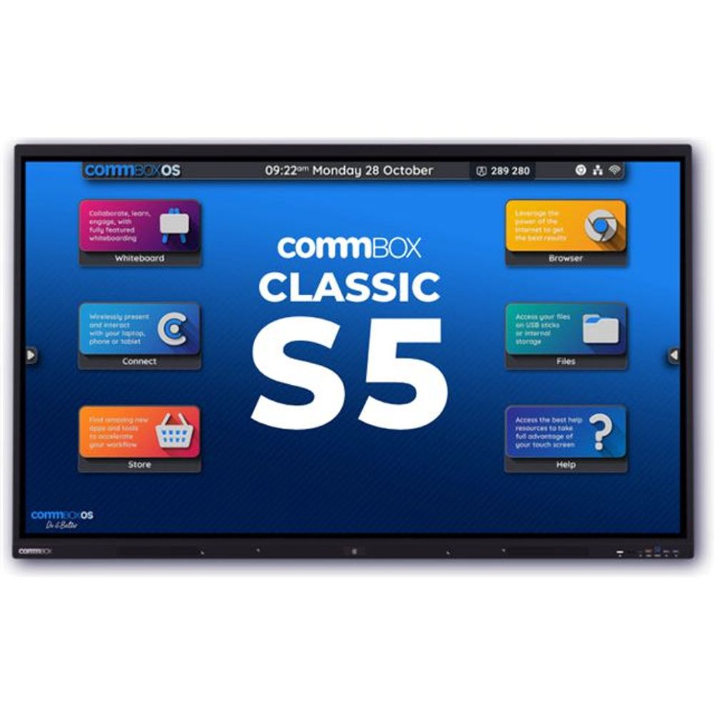 CommBox Interactive Classic S5 86" 4k Touchscreen