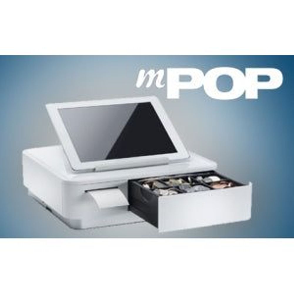 Star mPOP Mobile Point of Purchase Solution with BT Printer White V2