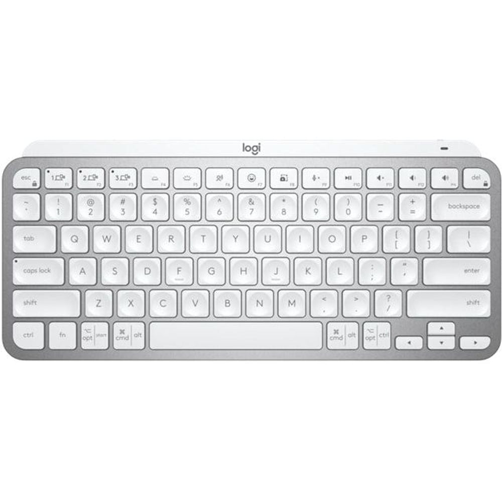 Logitech MX Keys S Mini Advanced Wireless Keyboard - Pale Grey