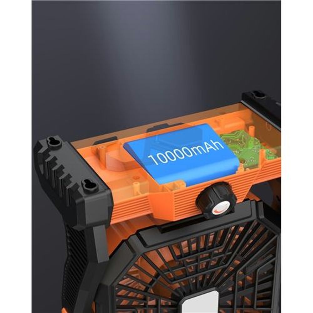 GH1295 - Portable Rechargeable Camping Fan with Power Storage