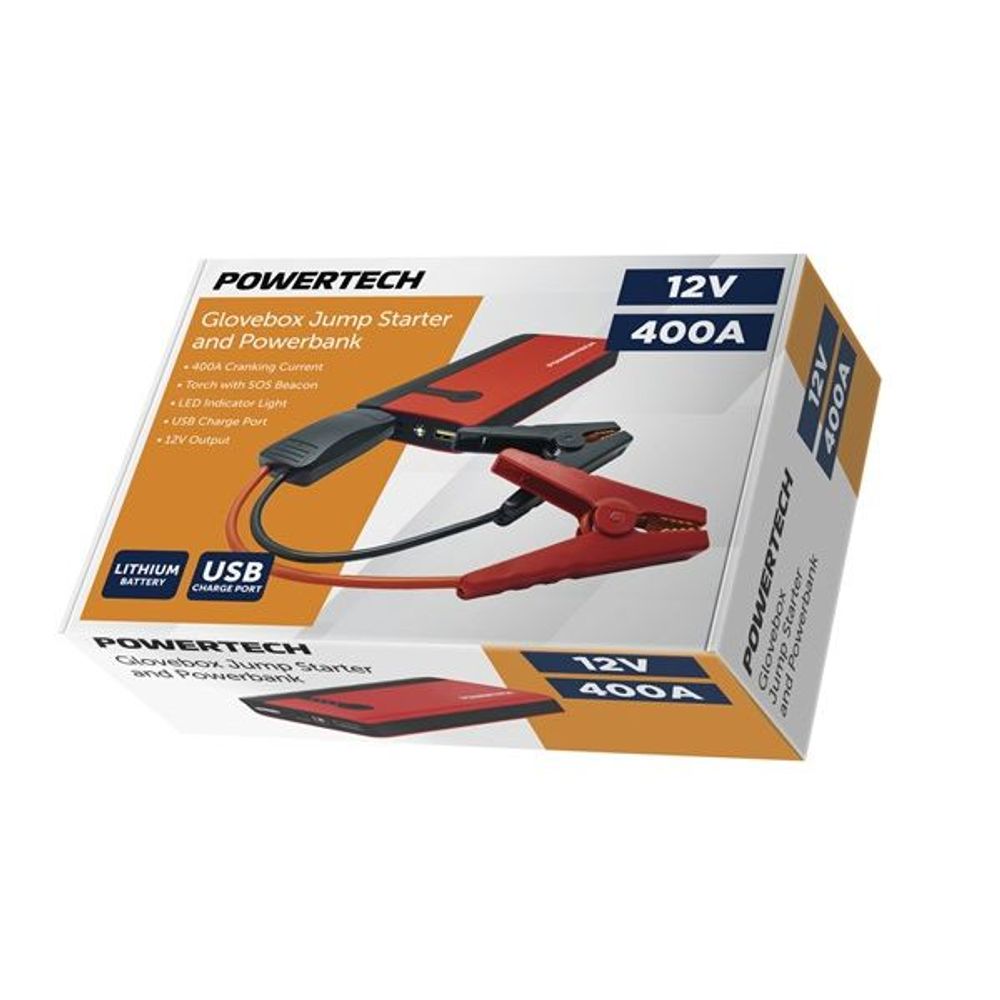 MB3763 - 12V 400A Glovebox Jump Starter and Power bank LI-PO