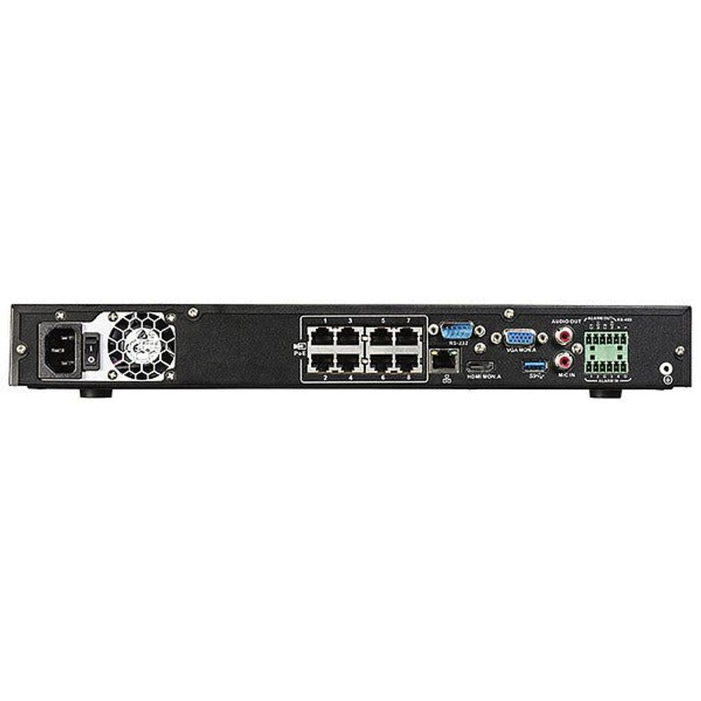 Bosch DDN-2508-212N08 - Divar Network Rec 2000 8ch 2TB 8PoE with 4x NDN-40012-V3