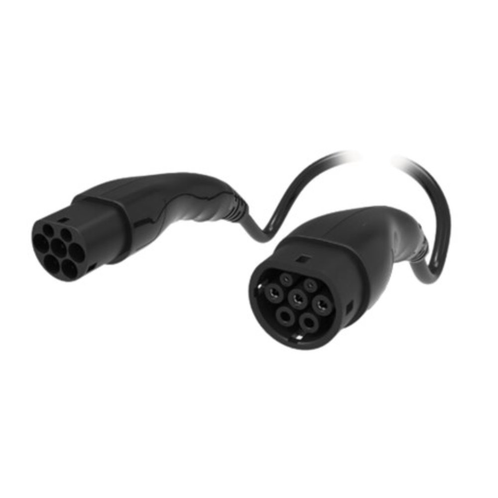 MEAC-T-032A-V1P1-7.0M - EV Cable Three Phase 7M Type 2 to 2 Hard Case