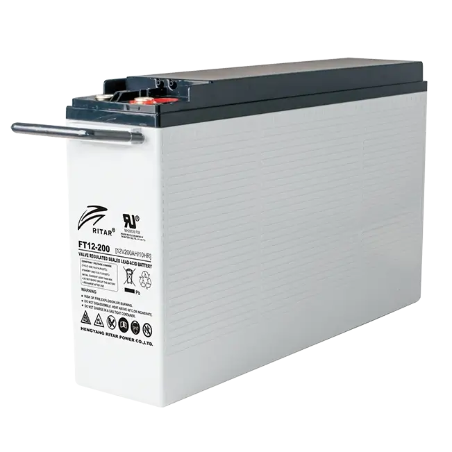 FT12-200 - Ritar 12V 200Ah Sealed Lead Acid Telecom Battery
