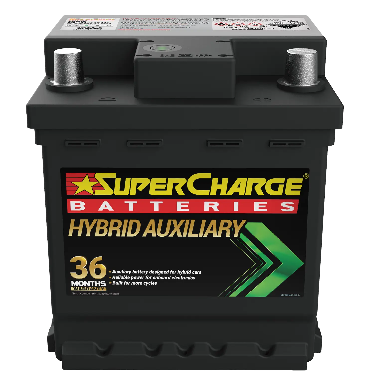 LN0MF - Supercharge Hybrid Auxiliary LN0MF Battery