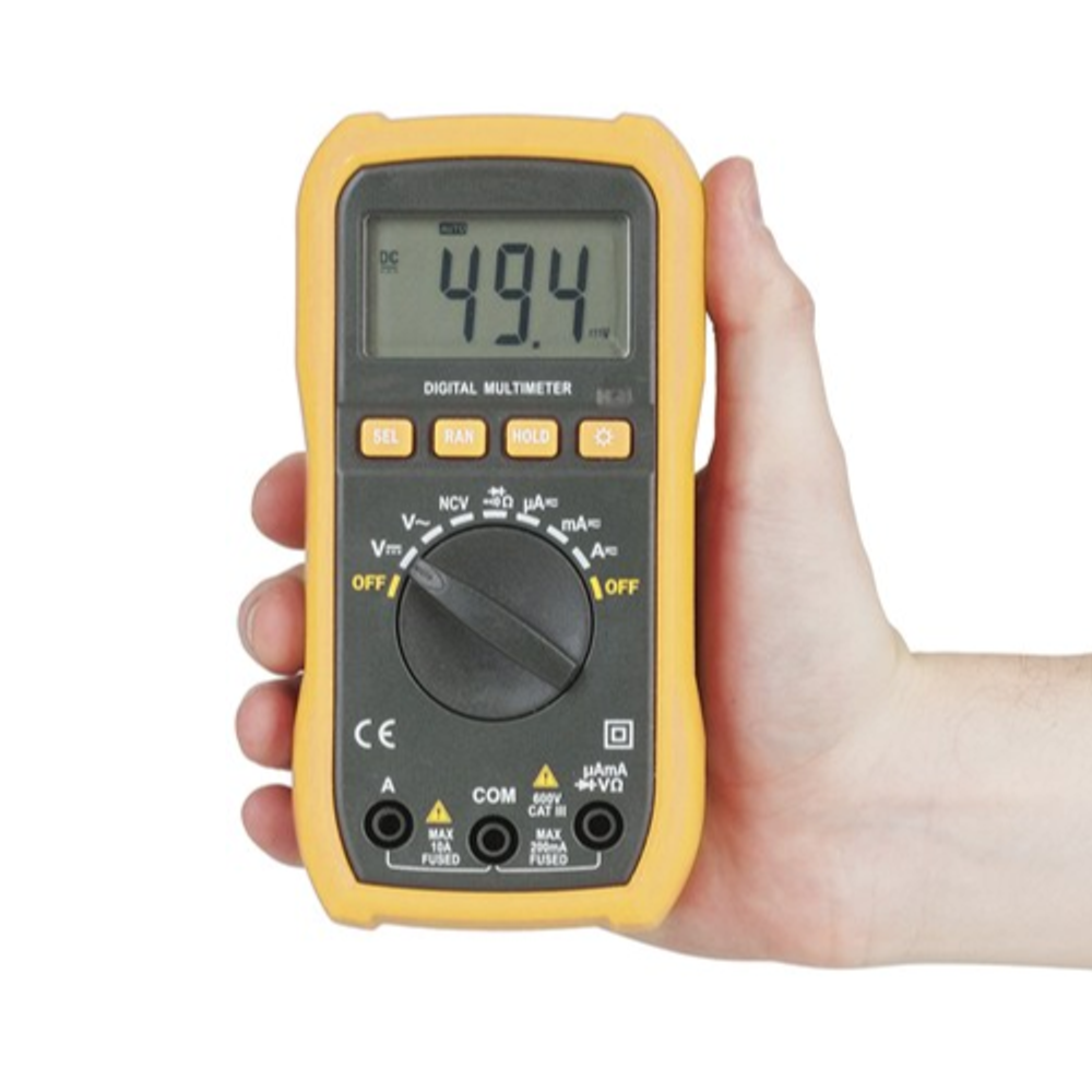 QM1529 Economy Autorange Multimeter with Non-Contact Voltage Sensor