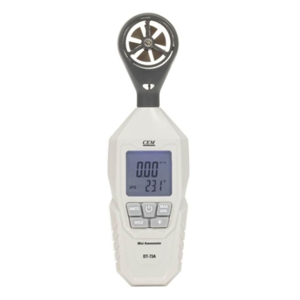 QM1647 Hand-held Anemometer with Temperature