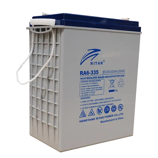 EV6-335 - Ritar 6V 335Ah EV Series AGM Deep Cycle Battery
