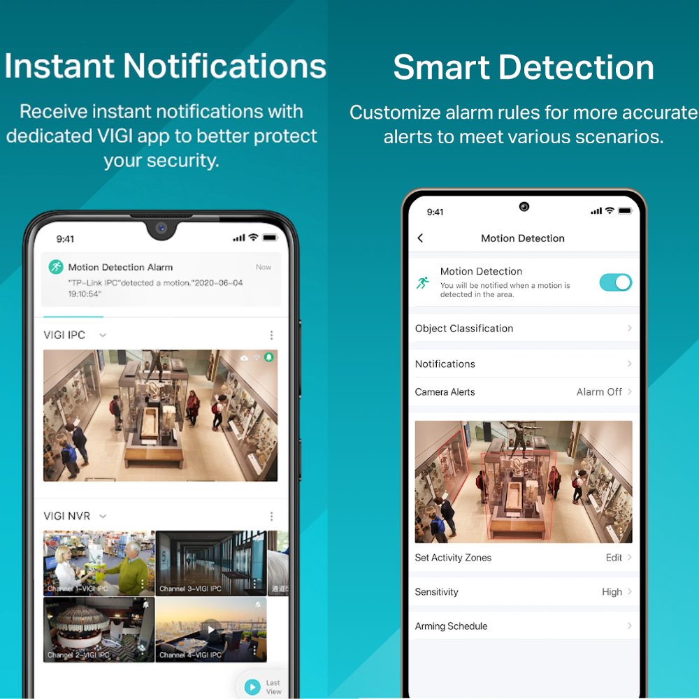 TP-Link Surveillance Kit - 8ch NVR + 2TB HDD + 4x Turret Cameras