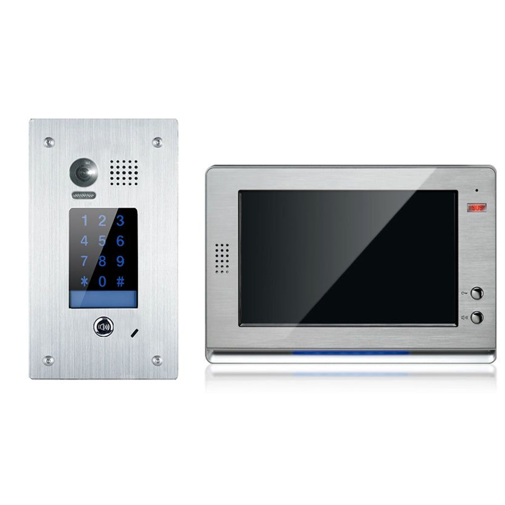 V-Tek-Kit2FM - V-Tek Video Intercom Kit - Flush Mount Keypad & 10