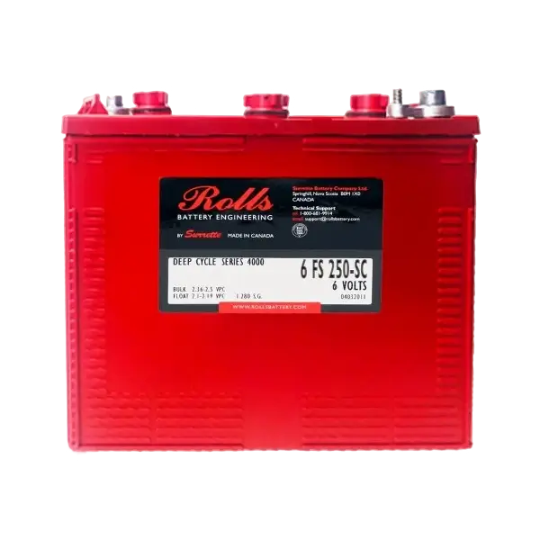 6FS250-SC - Rolls Deep Cycle Series Battery