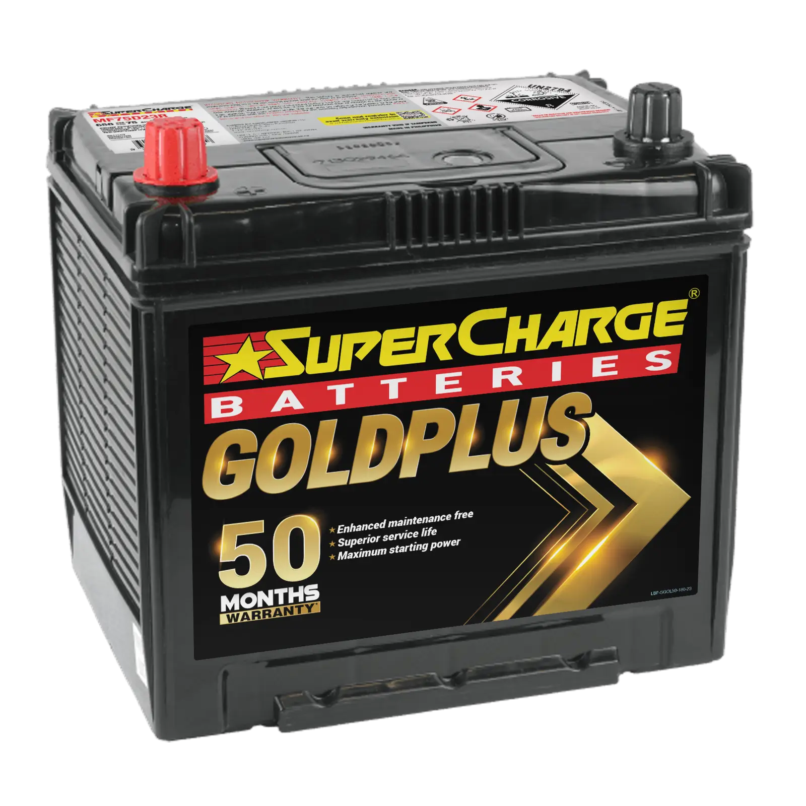 MF75D23R - Supercharge Goldplus MF75D23R Battery