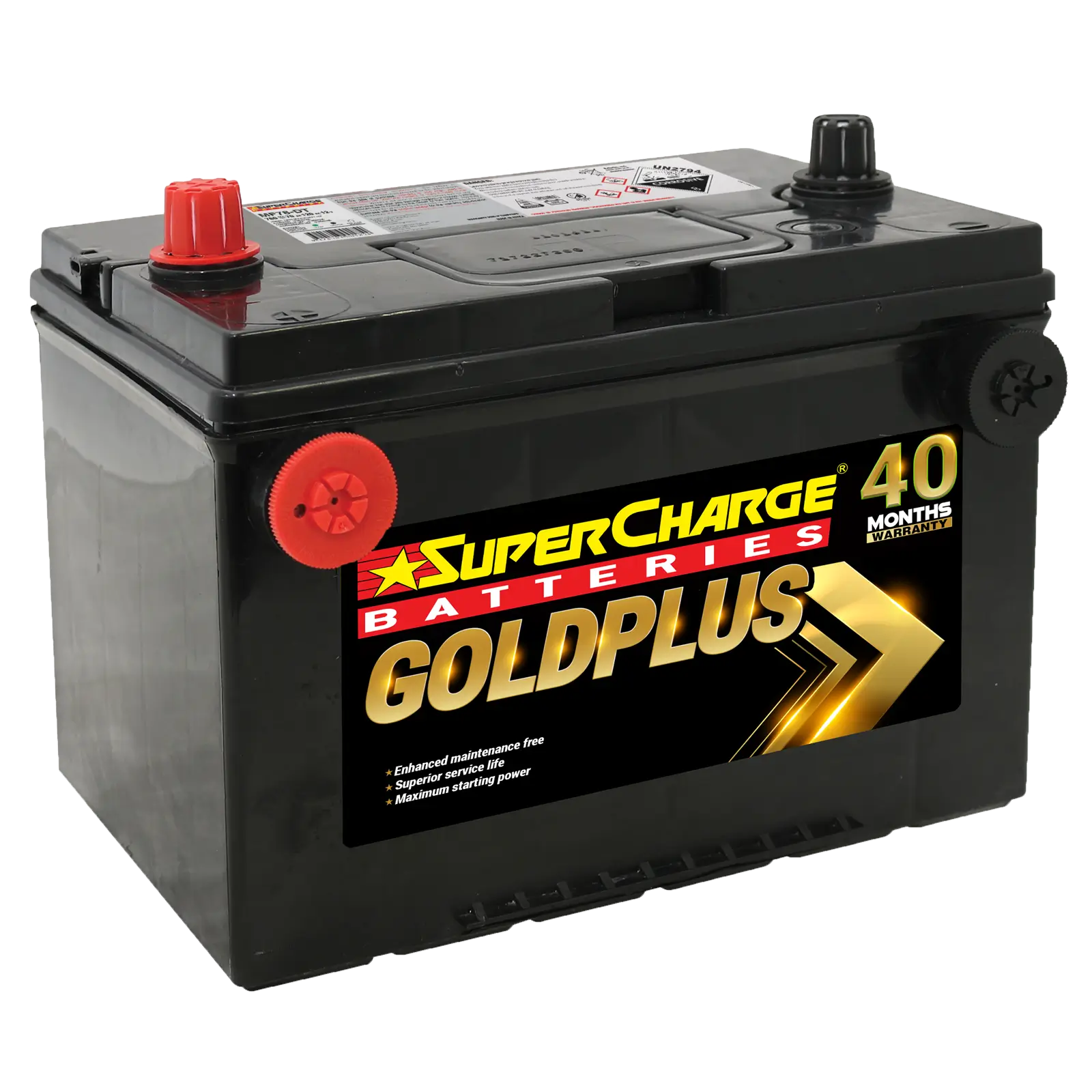 MF78-DT - Supercharge Goldplus MF78-DT Battery