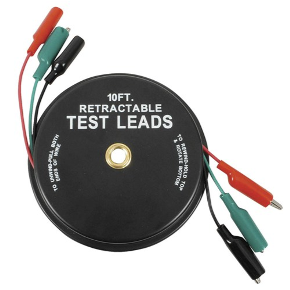 WT5334 Retractable 3m Alligator Test Cable Set