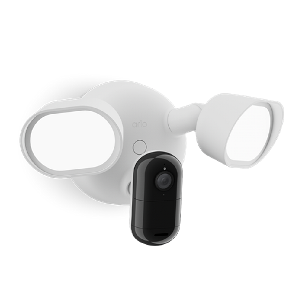 FLW2001-100AUS - ARLO WIRED FLOODLIGHT CAMERA 1 YEAR WARRANTY - WHITE