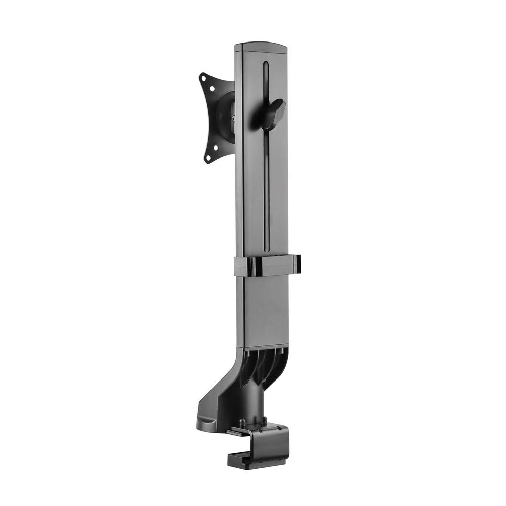BRATECK 17-32'' Monitor desk mount. Sit/Stand workstation compatible. Max load 8Kgs