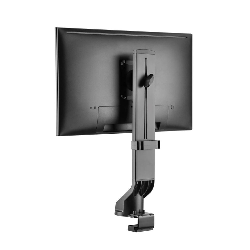 BRATECK 17-32'' Monitor desk mount. Sit/Stand workstation compatible. Max load 8Kgs