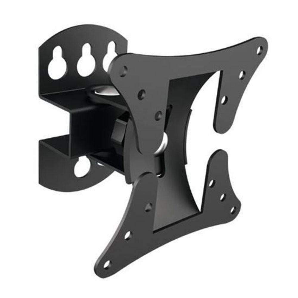 BRATECK 13''-27'' Monitor wall mount. Pivot, tilt, and swivel. Supports VESA 50x50,75x75,100x100