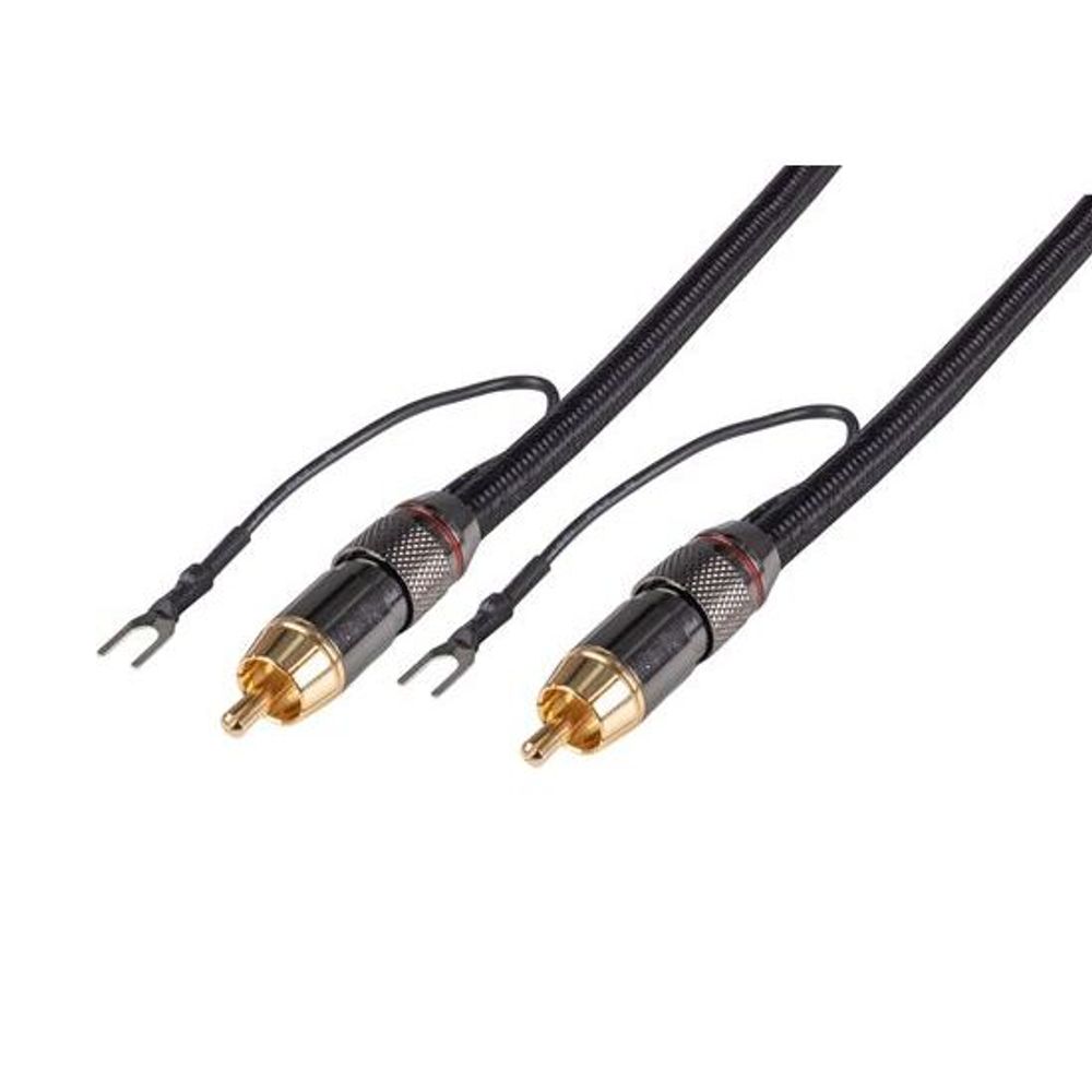 DYNAMIX 0.75m Coaxial Subwoofer Cable RCA Male to Male with