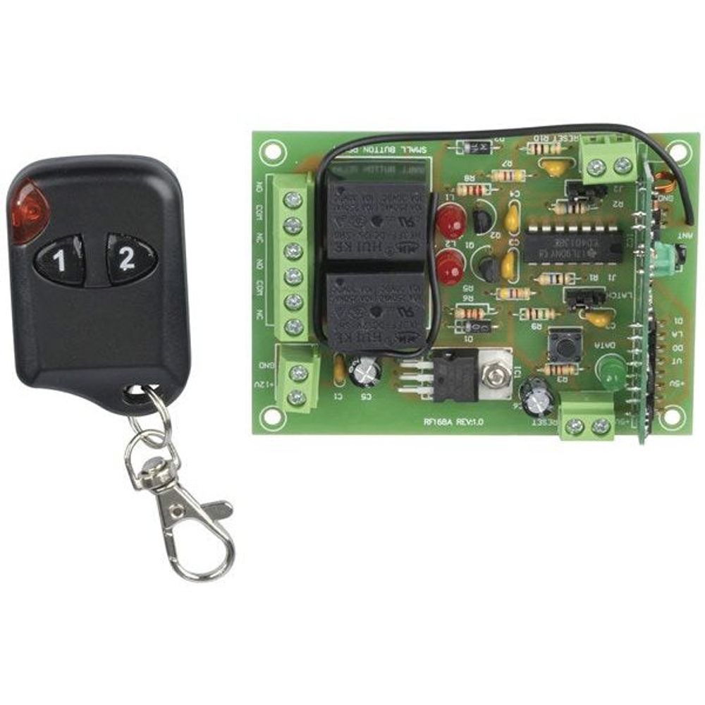 LR8855 - 12 Volt Two Way Remote Control Relay Controller Board