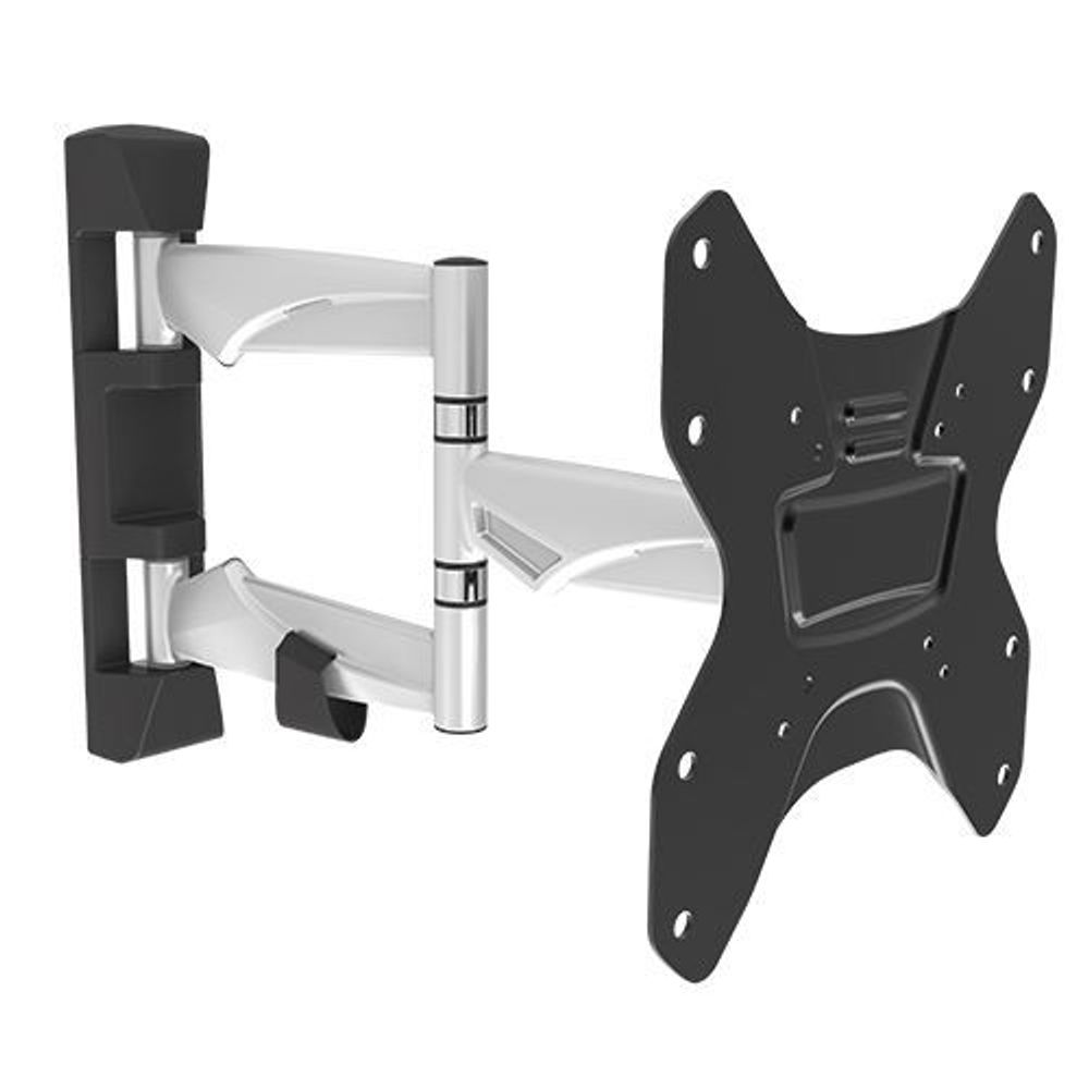 BRATECK 23''-42'' Full motion TV wall bracket. Tilt and swivel. Supports VESA 75x75,100x100,200x100,200x200