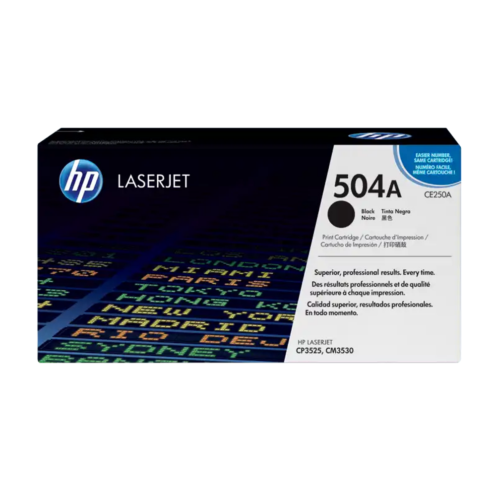 HP 504A Toner Cartridges Black