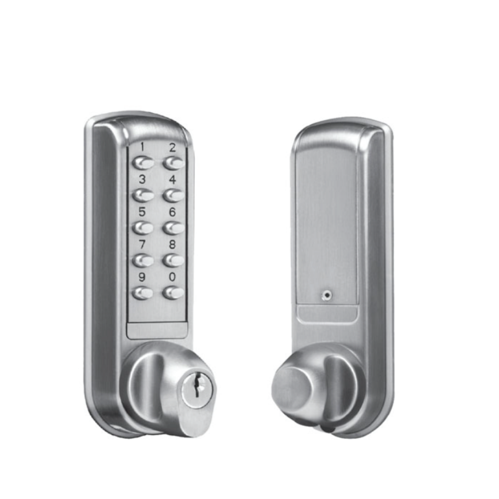 Briton 9365 Narrow Stile Electronic Keypad with Legge Mortice Lock & 5300 Internal Furniture