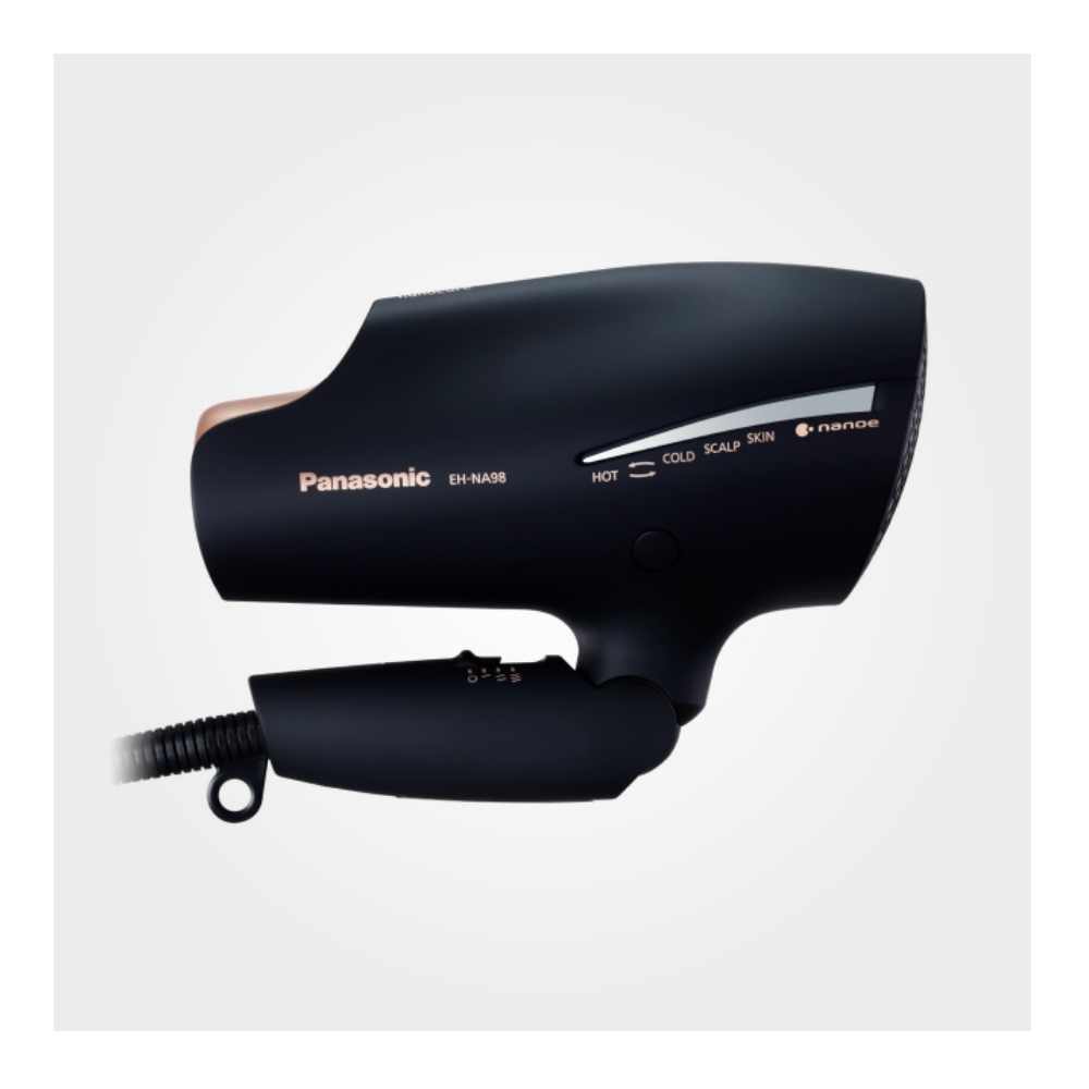 Panasonic EH-NA98-K765 1800W Nanoe™ Mineral Hair Dryer, intelligent temperature control