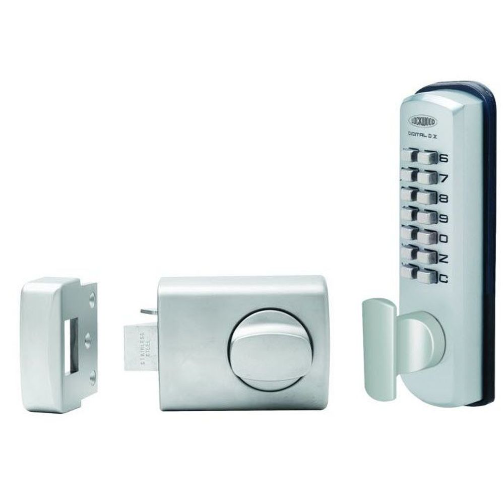 Lockwood 002DX Mechanical Digital Deadlock - L002-1KDXSCDP