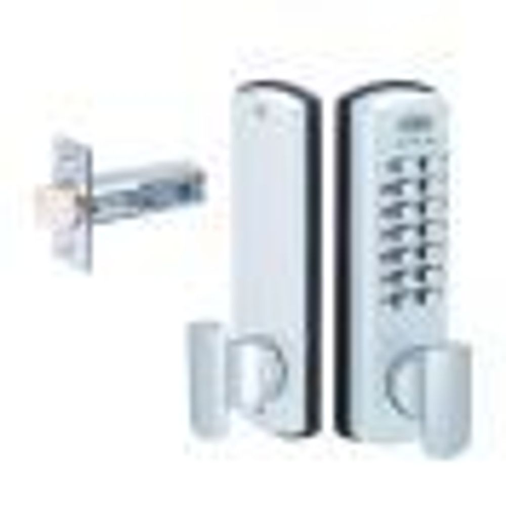 Lockwood 530DX Mechanical Digital Tubular Latch Lock - L530DXSCDP