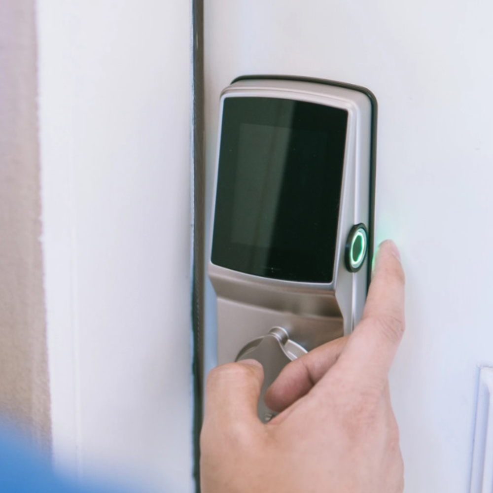 Lockly PGD728F SN - Secure Plus Deadbolt lock, Fingerprint, BT, Passcode Patent SN