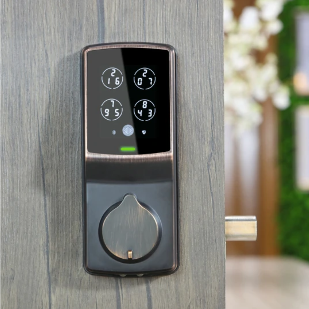 Lockly PGD728F VB - Secure Plus Deadbolt lock, Fingerprint, BT, Passcode Patent VB