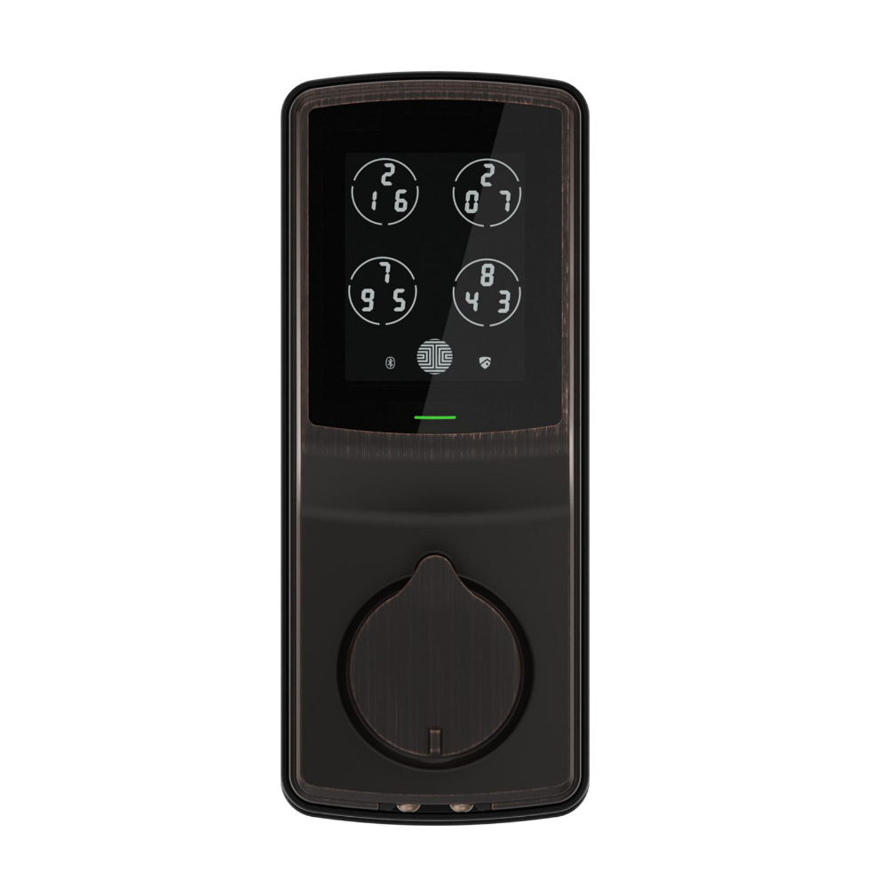 Lockly PGD728F VB - Secure Plus Deadbolt lock, Fingerprint, BT, Passcode Patent VB