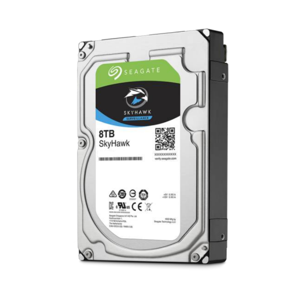 Seagate SkyHawk ST8000VX004 - 8TB Surveillance Hard Drive - SATA - 256MB Buffer