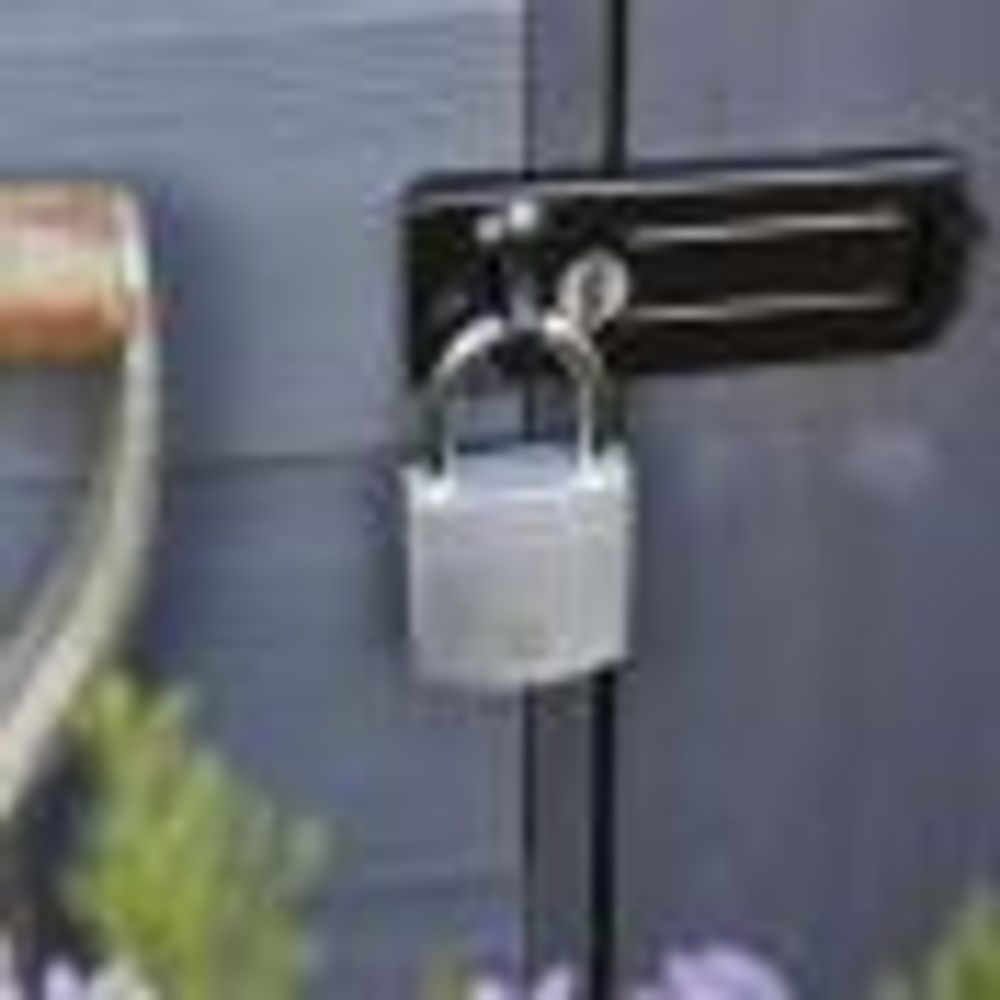 Yale 50mm Brass Padlock with Chrome Finish - Y120B/50/127/1