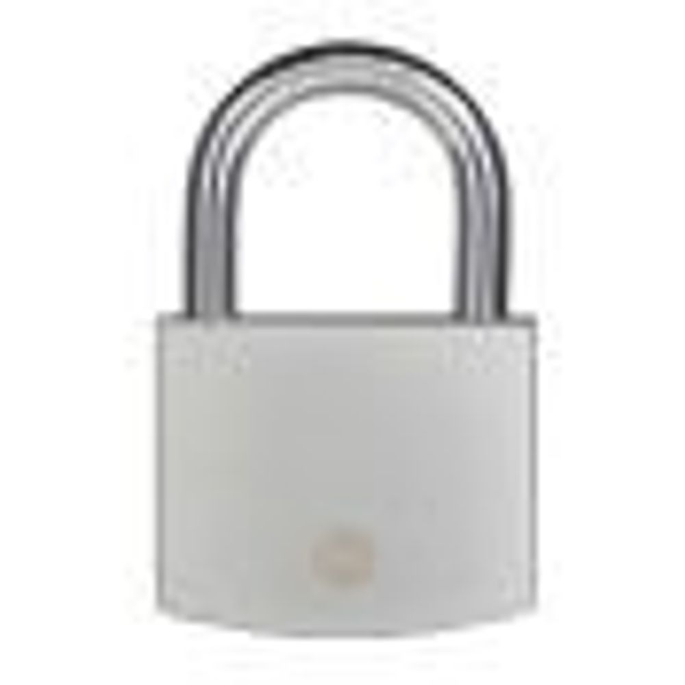 Yale 60mm Brass Padlock with Chrome Finish - Y120B/60/135/1