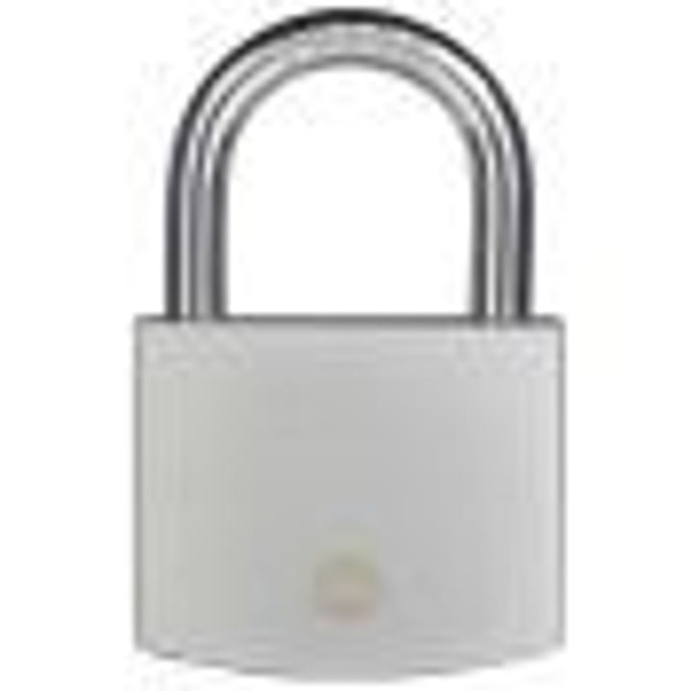 Yale 70mm Brass Padlock with Chrome Finish - Y120B/70/141/1