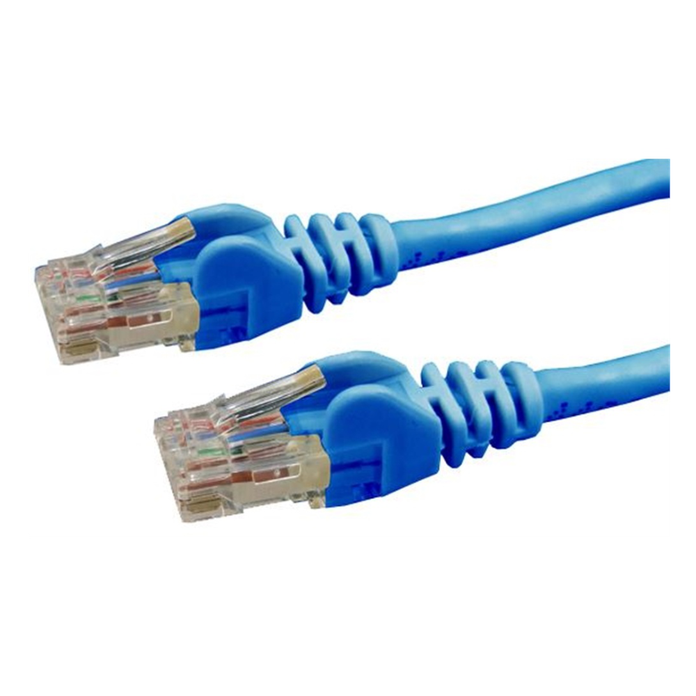 Dynamix PLE-C6A-4 - 4m Cat6 Blue UTP Patch Lead (T568A Specification) 250MHz