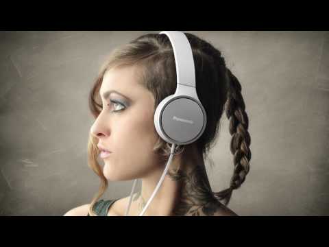 Panasonic RP-HF300MGC Foldable Over-Ear Headphones with Microphone