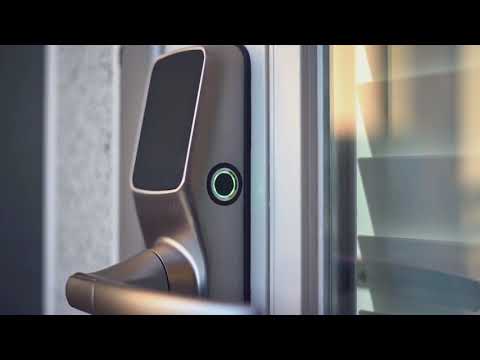 Lockly PGD628F SN - Lockly Secure Plus Latch Lock, Fingerprint, BT, Passcode Patent SN